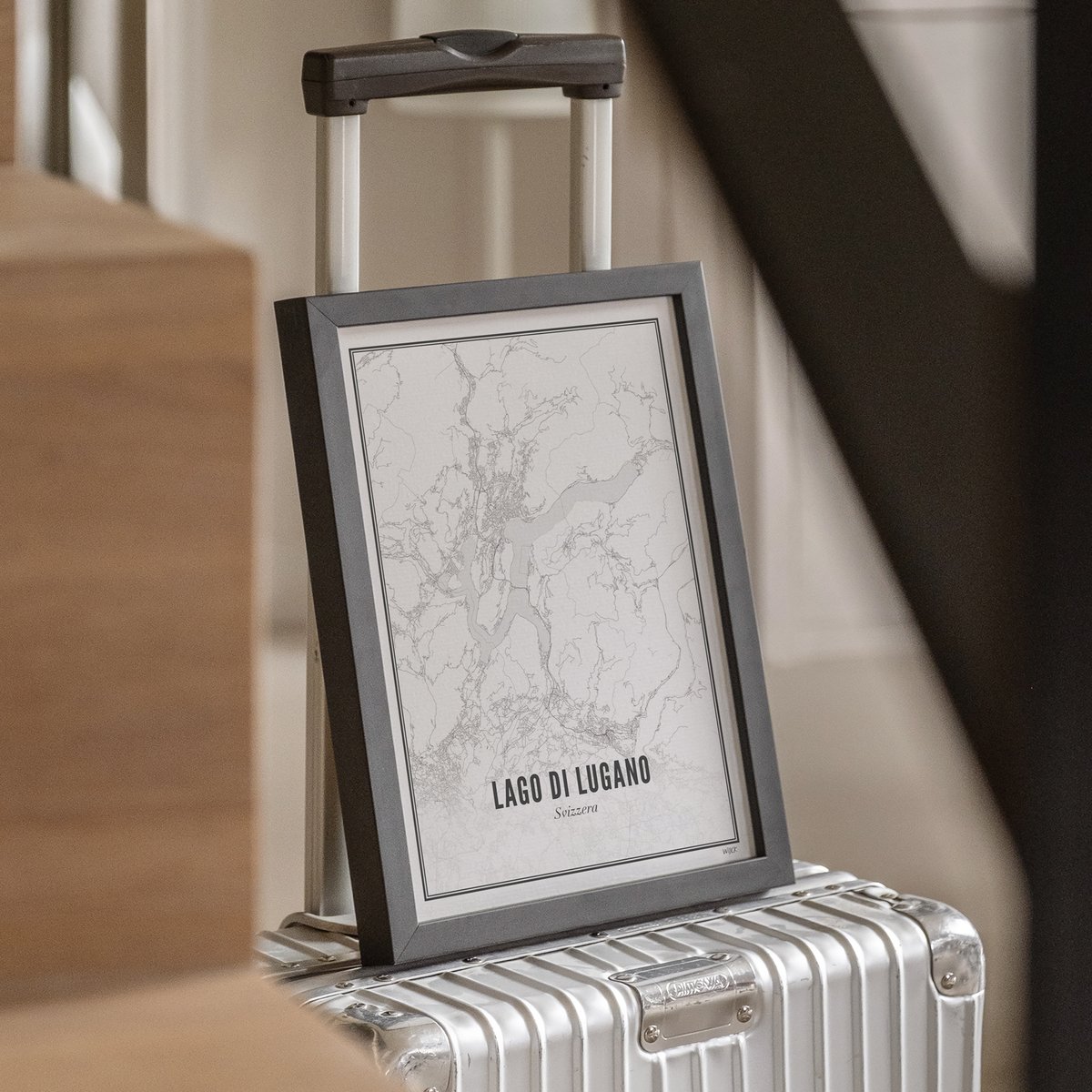 Poster van Meer van Lugano | WIJCK. 